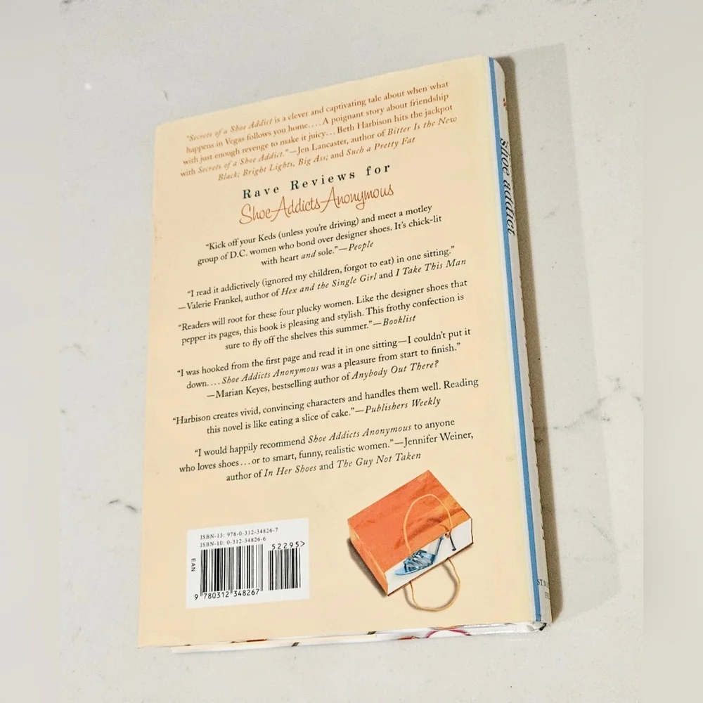 BOGO Secrets of a Shoe Addict Book by Beth Harbison Hardcover